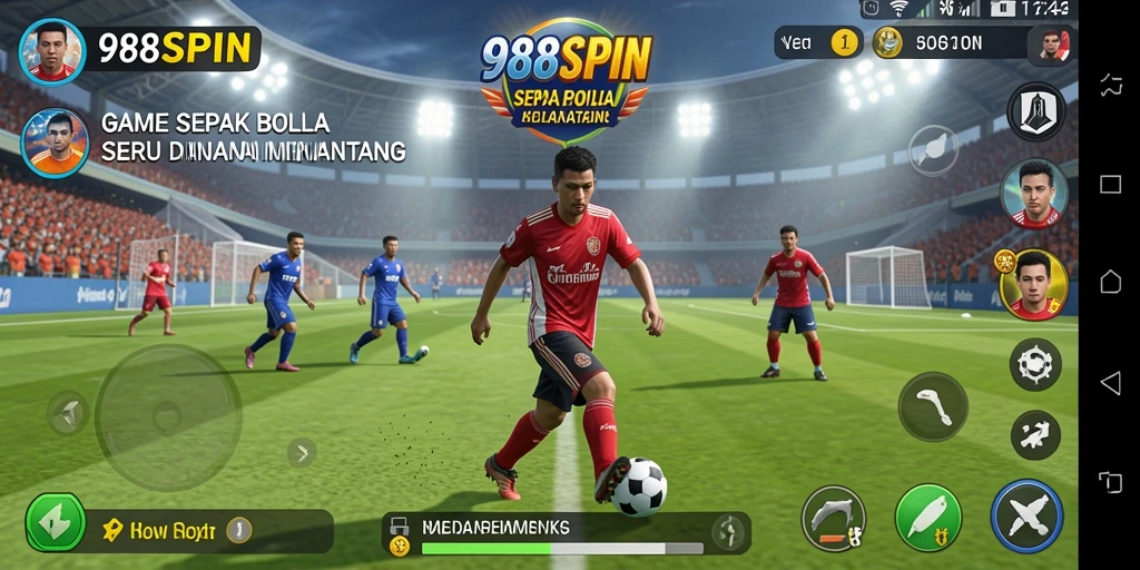 Tampilan gameplay 988SPIN yang intens dan mendebarkan.