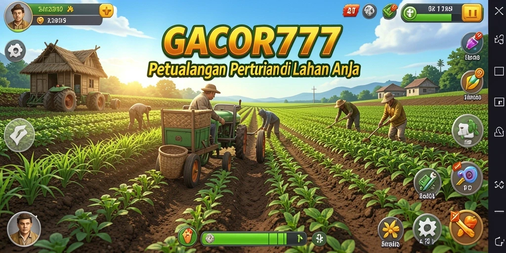 Screenshot GACOR777 menampilkan aktivitas berkebun yang seru dan interaktif.