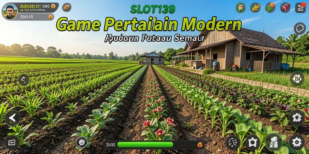 Gameplay menarik dari SLOT138 dengan elemen pertanian yang seru.