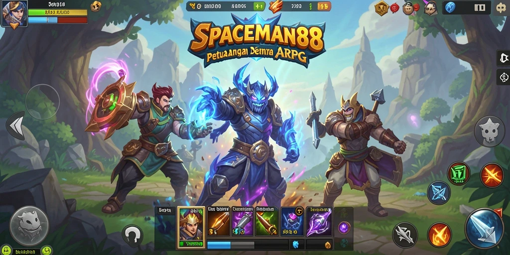 Tampilan gameplay SPACEMAN88 yang seru dan mendebarkan.